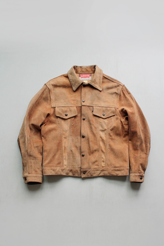 1960s  Big E, LEVIS Suede Leather Jacket (44)