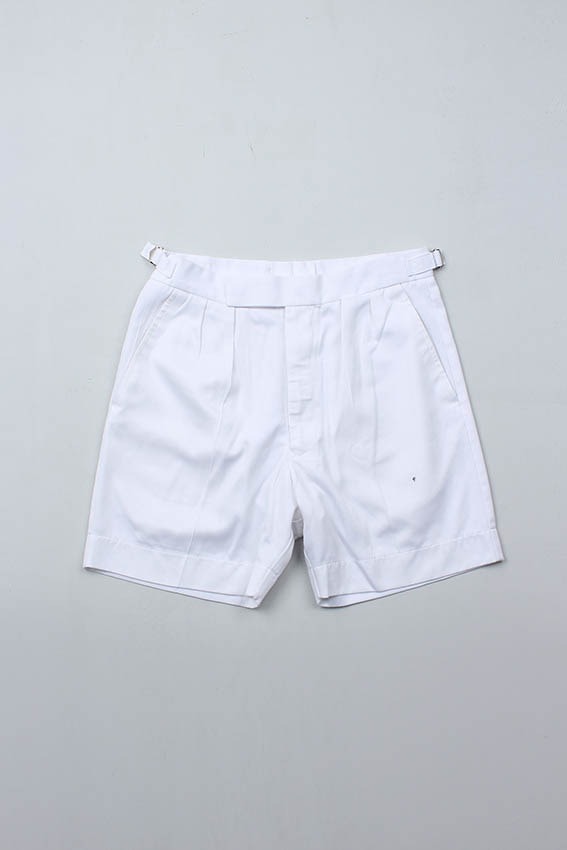 80&#039;s British Royal Navy White Shorts (32&quot;~33&quot;)