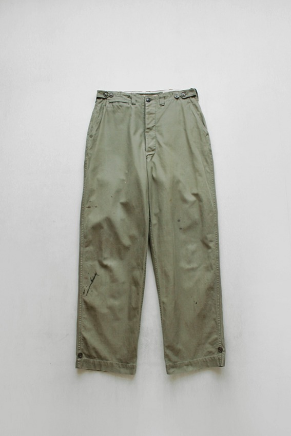 wwII 40&#039;s US ARMY M-1943 Field Pants (34)