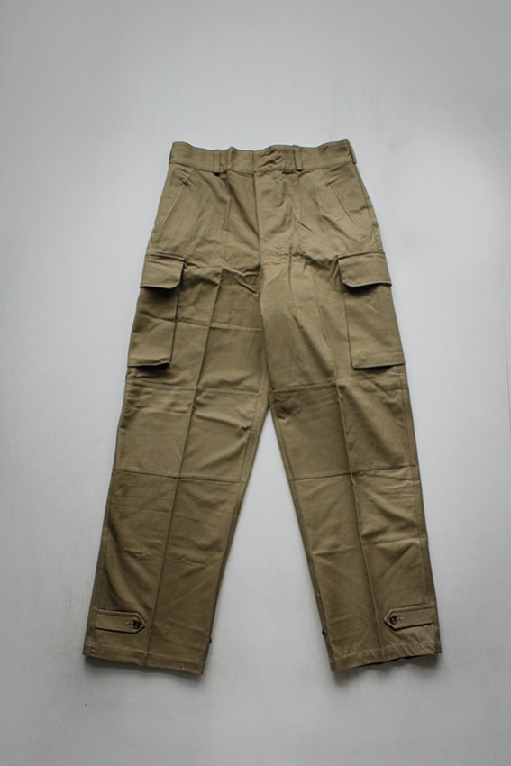 [Deadstock] 1950s French Army M-47 Trousers (W35)