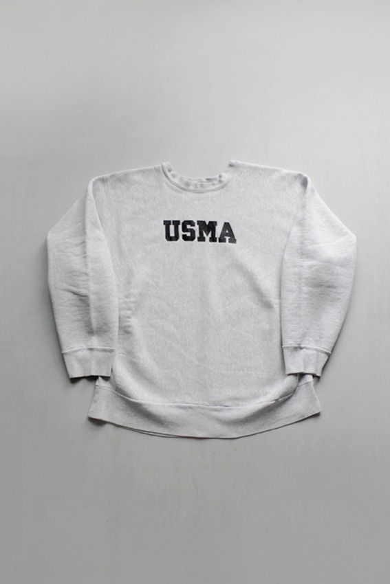 80s USMA Reverse Weave Sweat Shirt (XL)