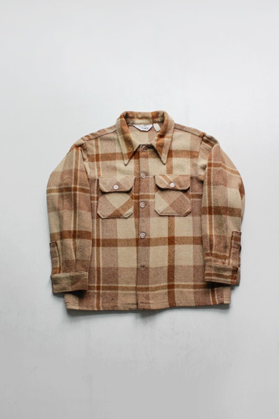 60s Woolrich Heavy Wool Shirt (L)