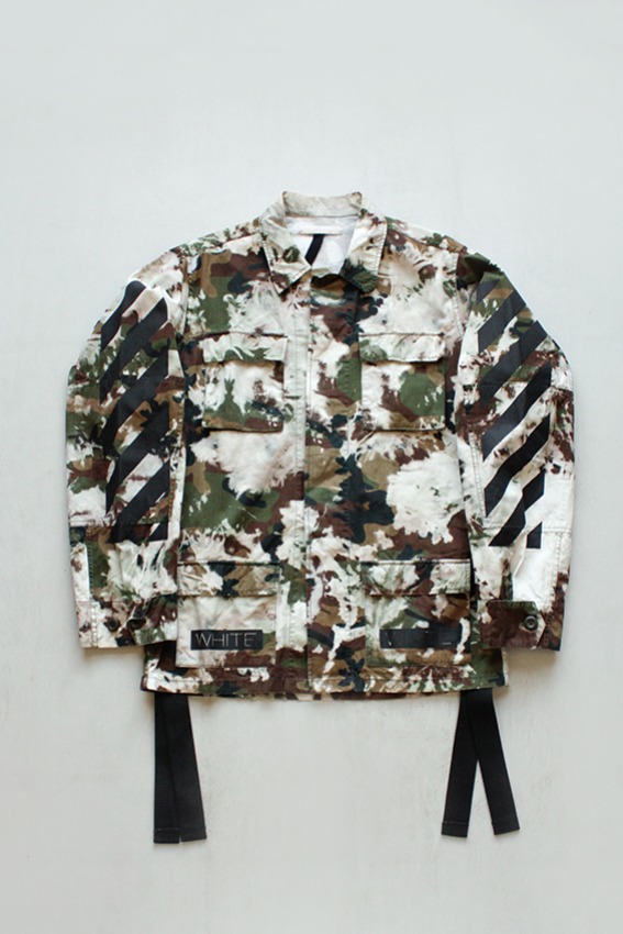 [Amost New] OFF-WHITE BDU Camo Jacket (EURO S size)