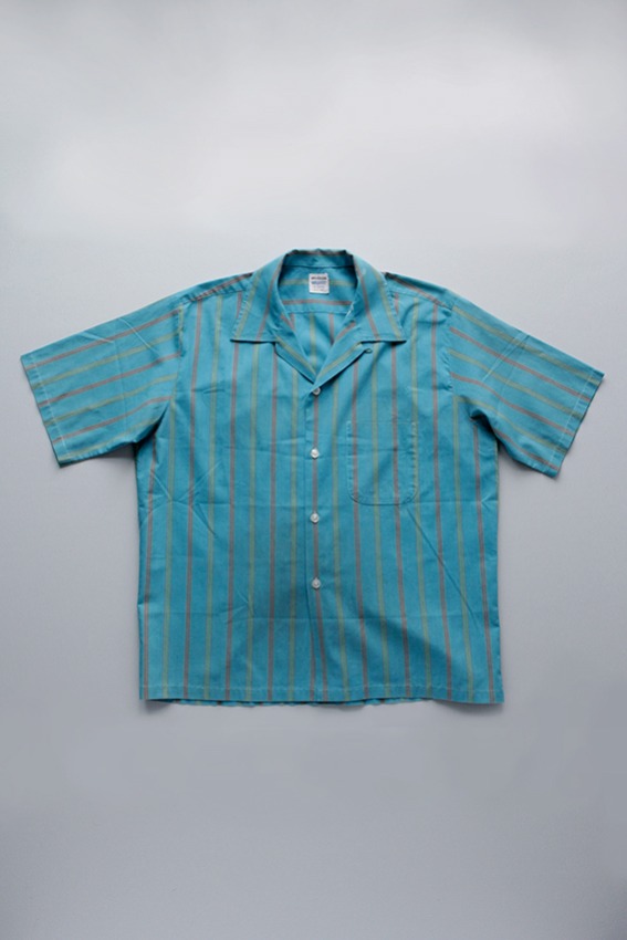 50s Van Heusen Loop Collar Shirt (L)
